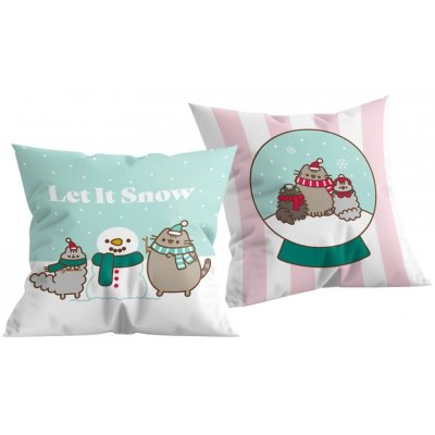 Oboustranný polštář Pusheen - Let It Snow
