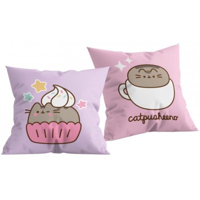 Oboustranný polštář Pusheen - Catpusheeno & Cupcake
