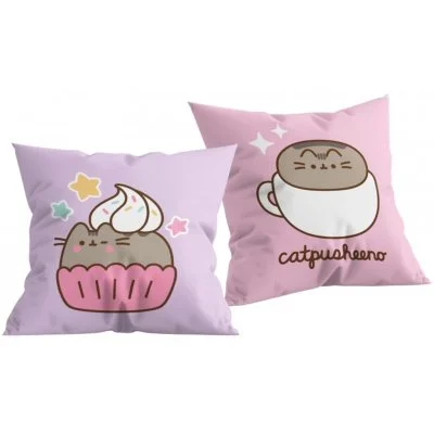 Oboustranný polštář Pusheen - Catpusheeno & Cupcake
