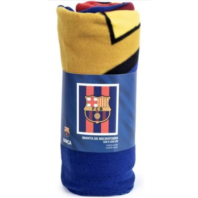 Polar fleece deka FC Barcelona - 120 x 150 cm