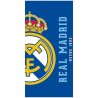 Licencovaná osuška Real Madrid FC s motivem Half Navy. Je vyrobená ze 100% bavlny s velurovým povrchem lícní strany a bílými froté smyčkami s vynikající savostí na druhé straně. Rozměry 70 × 140 cm.
