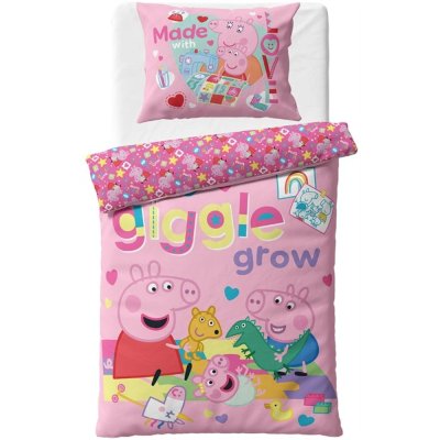 Bavlněné ložní povlečení Prasátko Peppa - Čas na hraní