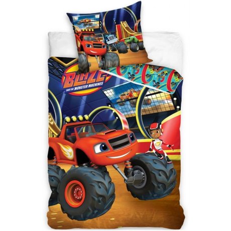 Povlečení do dětské postýlky Plamínek a čtyřkoláci - Aréna