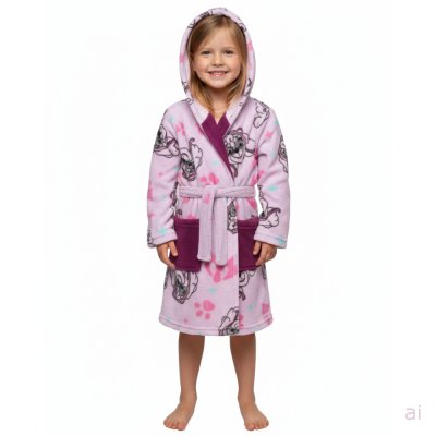 Dívčí župan s kapucí Paw Patrol