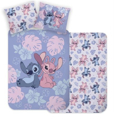 Bavlněné ložní povlečení Stitch a Angel