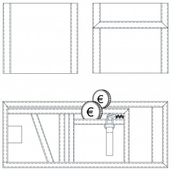 Chlapecká peněženka Ježek Sonic