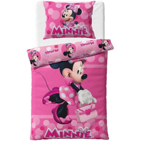 Bavlněné ložní povlečení Minnie Mouse - Módní ikona