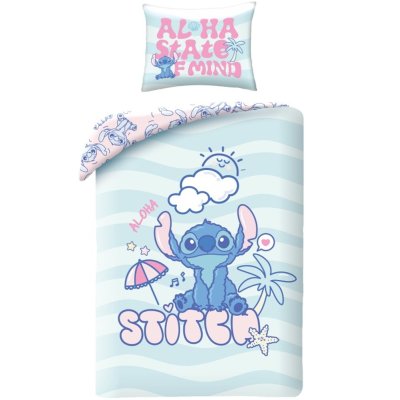 Bavlněné ložní povlečení Stitch - Život v pohodě