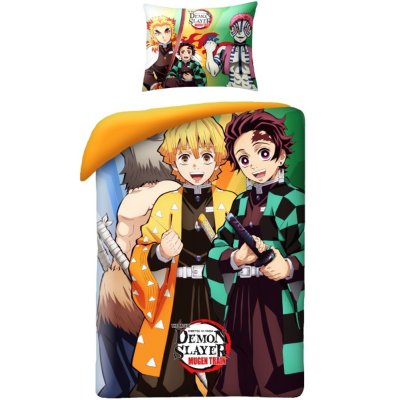 Bavlněné ložní povlečení Demon Slayer - Mugen Train