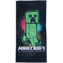 Bavlněná plážová osuška Minecraft - Creeper Graffiti