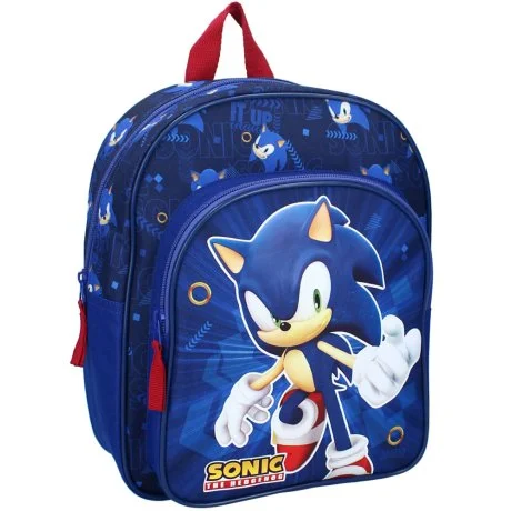 Dětský batoh s velkou přední kapsou Ježek Sonic - Still Unstoppable