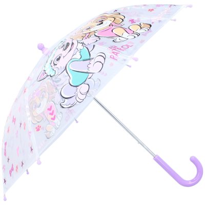 Dívčí transparentní deštník Tlapková patrola - Skye a Everest