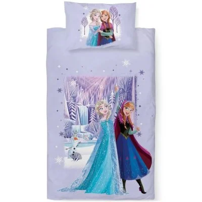 Povlečení do dětské postýlky Ledové království - Anna a Elsa