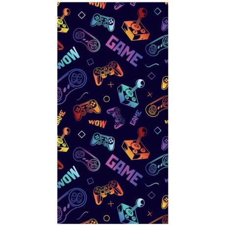 Bavlněná plážová osuška Never Ending Game