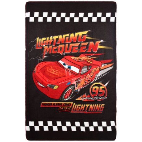 Dětská fleecová deka Auta - Blesk McQueen