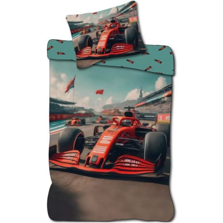 Povlečení do dětské postýlky Formule 1