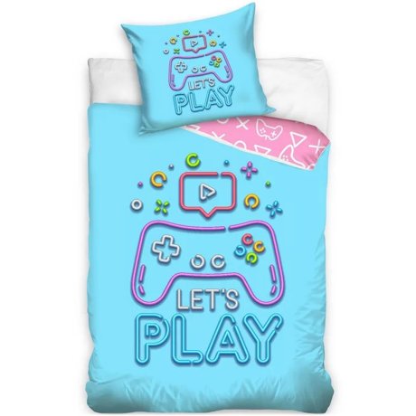 Bavlněné ložní povlečení Let's Play