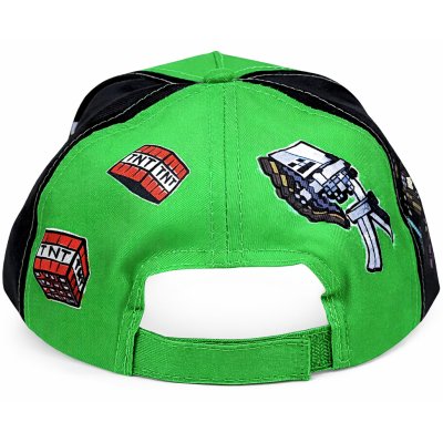 Dětská kšiltovka Minecraft - Creeper Boom