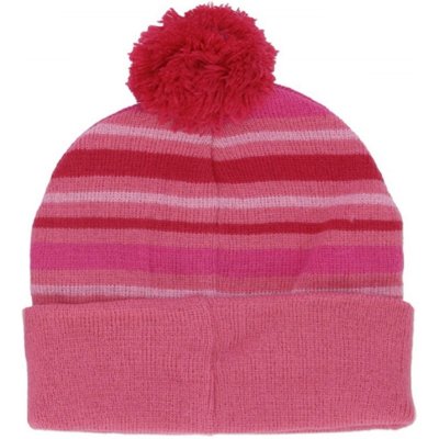 Dívčí zimní pletená čepice s bambulí Gábinin kouzelný domek