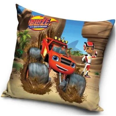 Povlak na polštář Plamínek a čtyřkoláci - Nic nás nezastaví