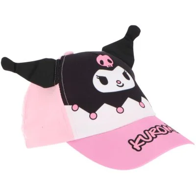 Dívčí kšiltovka Kuromi s 3D oušky