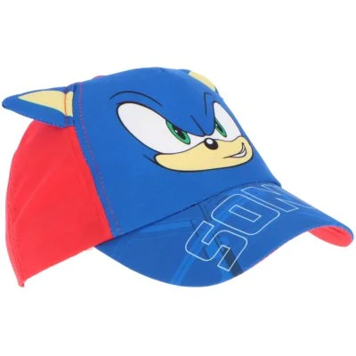 Dětská kšiltovka Ježek Sonic s 3D oušky