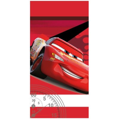 Bavlněná osuška Auta - legenda Blesk McQueen