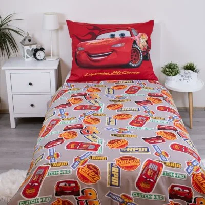 Bavlněné ložní povlečení Auta - legenda Blesk McQueen