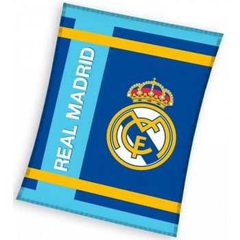 Deka coral fleece FC Real Madrid - Blue Stripes