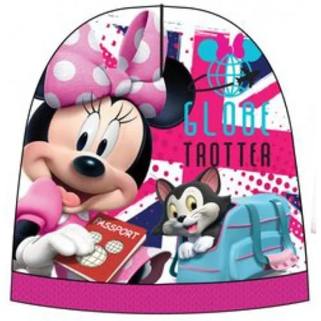 Dívčí teplá čepice Minnie Mouse - Disney - růžová