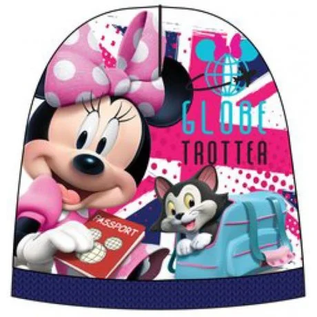 Dívčí teplá čepice Minnie Mouse - Disney - modrá