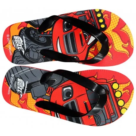 Chlapecké plážové žabky Blaze - Plamínek a čtyřkoláci