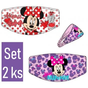 Čelenka do vlasů Minnie Mouse - Disney - set 2 ks