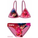 Dívčí dvoudílné plavky Kouzelná beruška - růžové