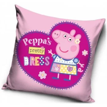 Povlak na polštář Prasátko Peppa - modelka