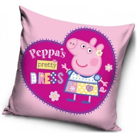 Povlak na polštář Prasátko Peppa - modelka