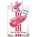 Hokejové ložní povlečení NHL Detroit Red Wings - bílé