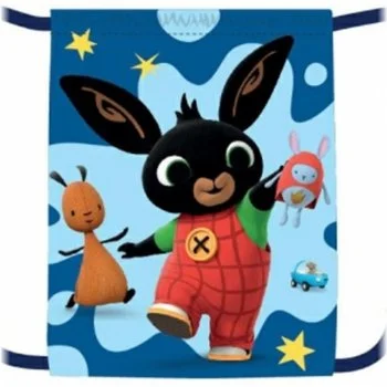 Sáček na přezůvky Zajíček Bing Bunny - modrý