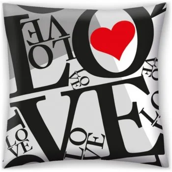 Dekorační polštář ♡ LOVE ♡