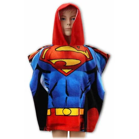 Pončo - osuška s kapucí Superman