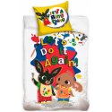 Dětské ložní povlečení Zajíček Bing a Sula - malování
