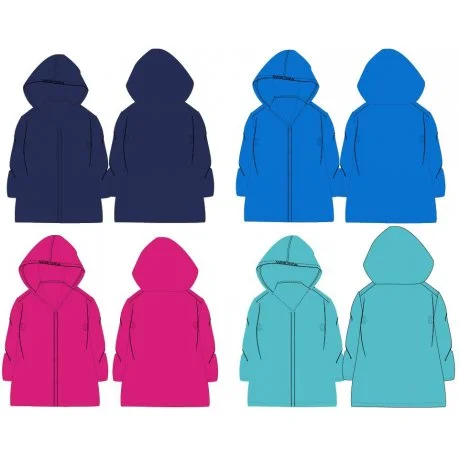 Barevná pláštěnka PVC (4 barevné varianty)