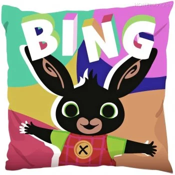 Oboustranný polštář zajíček Bing a slonice Sula