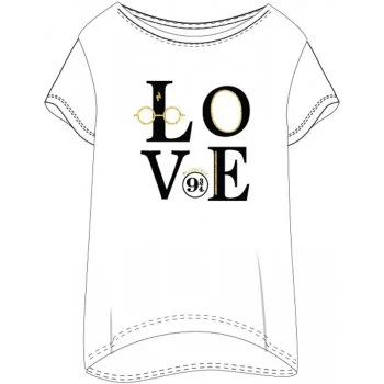 Dámské triko na spaní Harry Potter - LOVE