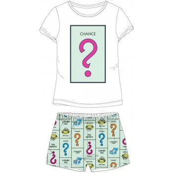 Dámské krátké pyžamo Monopoly