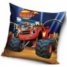 Polštářek Plamínek a čtyřkoláci - Blaze and The Monster Machines. Povlak polštáře je vyroben z příjemně jemného nemačkavého materiálu a má zapínání na zip. Obě strany zdobí stejný motiv z animovaného seriálu o Plamínkovi, červeném terénním autu, jeho řidiči Aj". Výplň je zašitá ve vlastním obalu. Je tedy vyjímatelná pro snazší údržbu povlaku. Rozměr polštáře je 40 x 40 cm +/- 2 cm.
Povlak polštáře získal mezinárodní certifikát OEKO-TEX STANDARD 100, který zaručuje rozměrovou a barevnou stálost materiálu i to, že výrobek neobsahuje škodlivé látky.
TIP • Pokud si i váš chlapeček oblíbil závodní auto Plamínka, jeho řidiče Aj a jejich kamarády, prohlédněte si celou naši nabídku produktů s motivem Monster Truck Blaze.