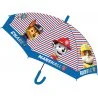 Chlapecký vystřelovací deštník Tlapková patrola - Paw Patrol. Zdobí jej opakující se portréty psích záchranářů Chase, Marschalla a Rubble. Konstrukce deštníku je kovová se samo rozevíracím mechanismem, potah deštníku je z polyolefinového elastomeru (POE), což zaručuje vysokou odolnost, a spodní rukojeť je plastová s příjemně hladkým povrchem.  Průměr roztaženého deštníku je 69 cm, délka složeného deštníku je 61 cm. Pod tímto deštníkem bude Vaše dítě prostě v suchu ...
TIP • Pokud si i vaše dítě oblíbilo příběhy Tlapkové Patroly, prohlédněte si celou naši nabídku produktů s motivem Paw Patrol.