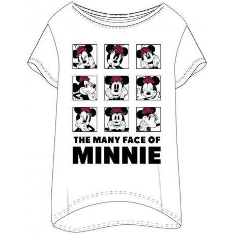 Dámské triko na spaní Minnie Mouse - The many face of Minnie