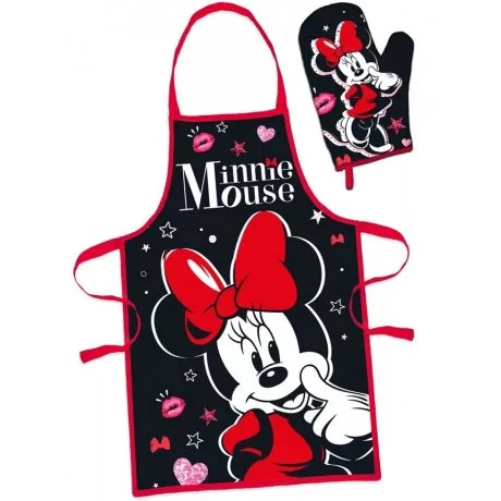 Dámská zástěra s chňapkou Minnie Mouse - Disney