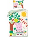 Bavlněné ložní povlečení Prasátko Peppa v sadě